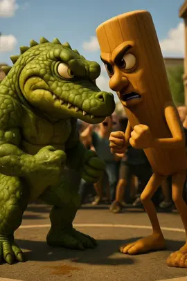 Pertarungan tung tung sahur melawan crocodillo , anomali bersatu melawan crocodillo  #anomali #animasi #tungtungsahur #tungtungtungsahur #kartun #anomaliindonesia #ballerinacappucinna #kartunanaklucu #viral #fyp #cappucinoassassino 