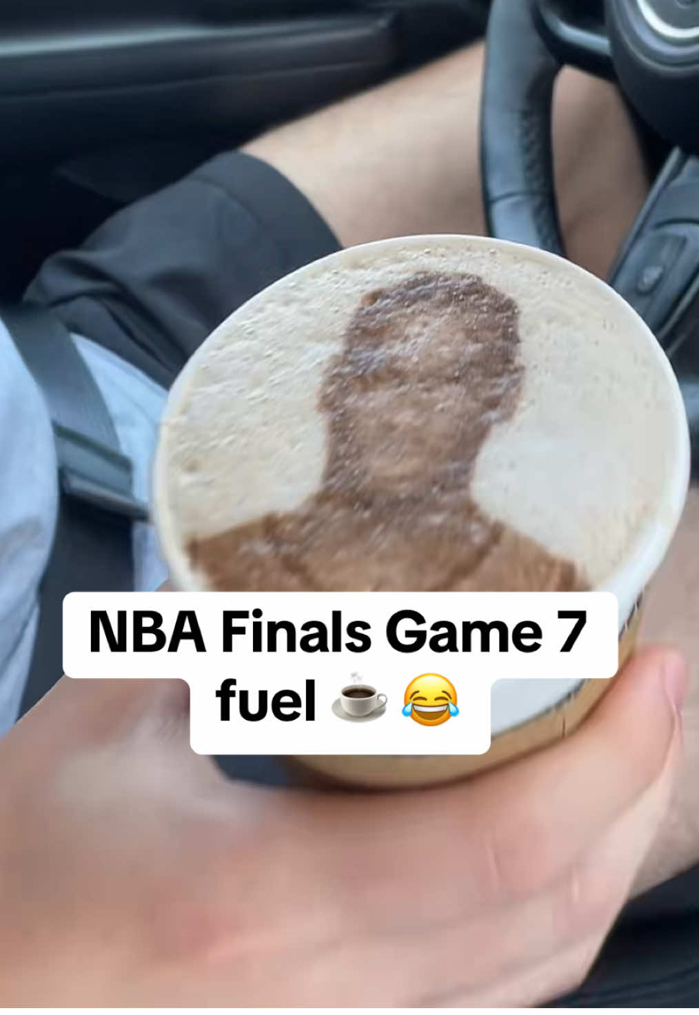 Now we need to try a #ShaiGilgeousAlexander #chai tea #latte 😅 (via @Riley) #nbafinals #nbaonespn #thunder