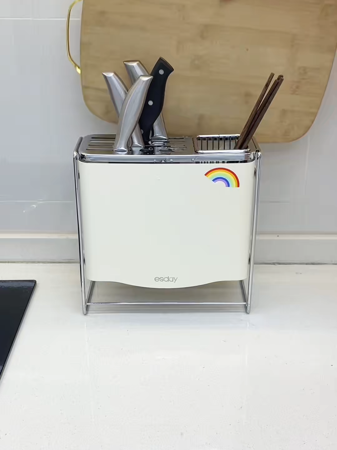 Kệ để dao thớt đa năng. #nhacuachou #giadungtienich #giadung #dodungtienich #dodungnhabep #giadungnhabep #kenhabep