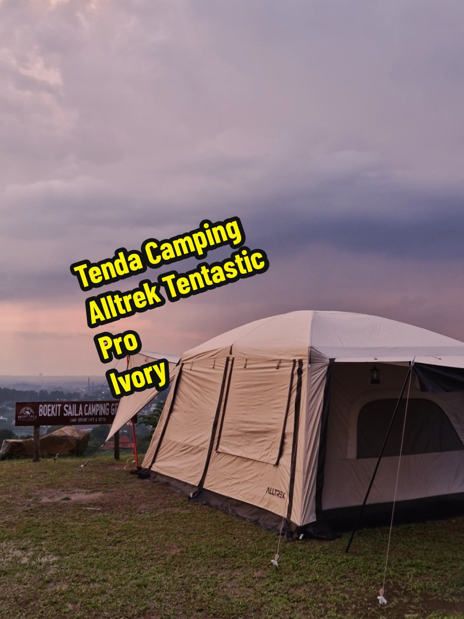 Alltrek Tenda Camping Tentastic Pro Ivory  Size M & L