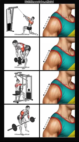 ✅ How to Grow Rear Delt  ① Cable Face Pull ② Reverse Fly ③ Machine Reverse Fly ④ Rear Delt Row  3 sets 12 reps  #Fitness #gym #exercise  #workout #workoutroutine  #exercisetips  #fitnesstips  #bodybuilding  #shoulderworkout 
