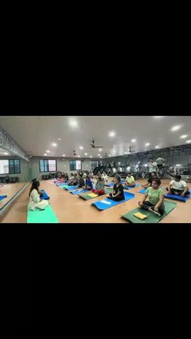 Some glimpse of yoga session  at A and A health club on the ocassion of international yoga day.🔥🙏 #yogada #butwalmuser #GymLife #yogaday2025 #healing #creatorsearchinsights #fypシ゚viral 