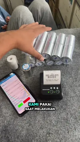 Kertas thermal 58x30 ubtuk semua printer dan bisa dipakai di mesin EDC #thermal58mm #kertasthermal58x30 #kertasthermal #thermal #kertasprinter 