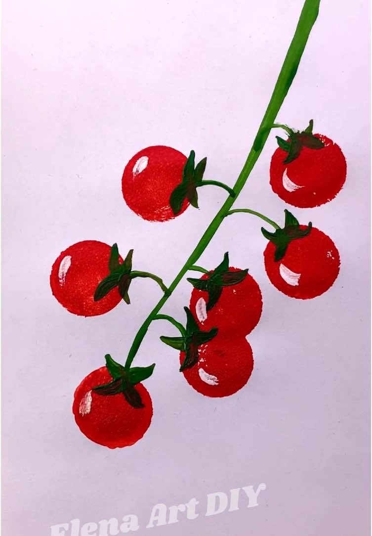 Drawing for kids🎨 drawing tomato🍅 paint drawings  #drawigwithchildren #childrendrawing #drawingtutorialsimple #рисованиедляначинающих #малювання #dawings #drawingtomato#sketchbook #arte