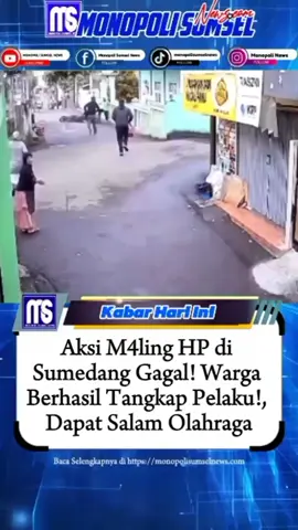 Pada Rabu pagi, 18 Juni 2025, sekitar pukul 06.00 WIB, warga Dusun Depok, Desa Jatisari, Tanjungsari, Sumedang, digegerkan oleh aksi p3ncur1an handphone! Pelaku sempat melarikan diri menggunakan motor, tapi warga sigap mengejar dan berhasil mengepung pelaku tak jauh dari lokasi kejadian. Tanpa menunggu lama, pelaku langsung diamankan warga sebelum akhirnya diserahkan ke pihak berwajib. Warga diminta tetap waspada, karena aksi pencurian bisa terjadi kapan saja! #MalingHP #ViralSumedang #Tanjungsari #WaspadaPencuri #AksiCepatWarga #BeritaDaerah #CCTVviral #TikTokUpdate #InfoTerkini #KejadianPagi #Jatisari