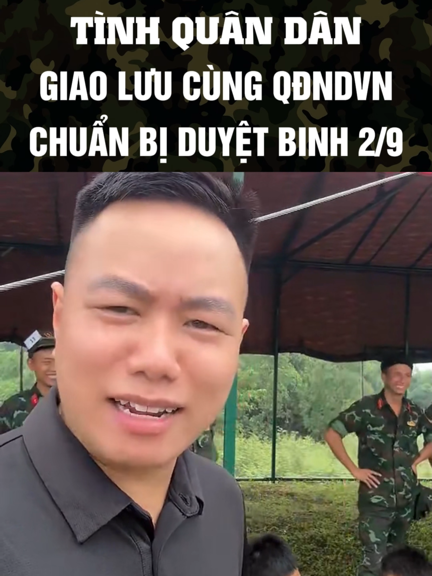 Lên xem livestream gặp đúng người yêu trong QĐNDVN đang tập diễu binh #namchelam #chelam #chelamthachxa #livehighlights #duyetbinh2025 #quandoinhandanvietnam