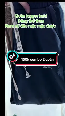 #quần jogger kaki nam nữ, dáng thể thao#quanjooger #quankaki #namnu #xuhuongtiktoc2025 