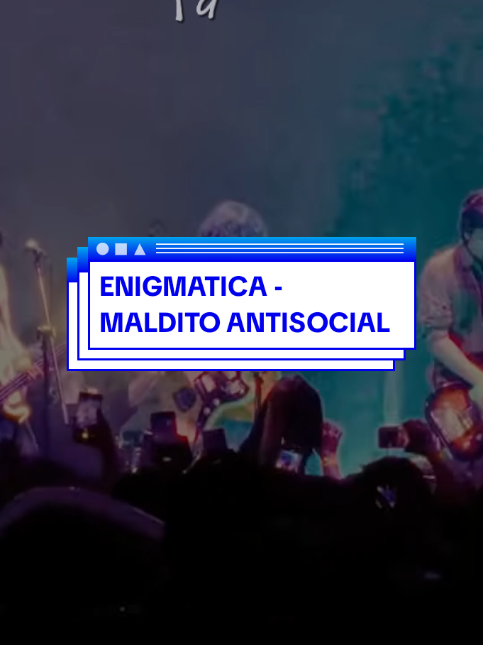 ENIGMATICA - MALDITO ANTISOCIAL ❤️‍🔥 #Enigmatica #MalditoAntisocial #Edit #lyric #rock #rockindie #peru #fyp #paratii #estados #pareja #escenaperuana #Amor #dedicar 