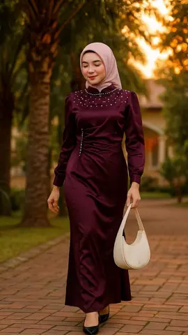 TERMURAH!!!  Vina Dress Kondangan Viral Gaun Pesta Modern Satin Silk Premium Baju Muslim Wanita Kekinian Dress Bridesmaid Lebaran 2025 #dress #dresskondangan #lakukeras #oufitwanitamurah #viral #fyppppppppppppppppppppppp 