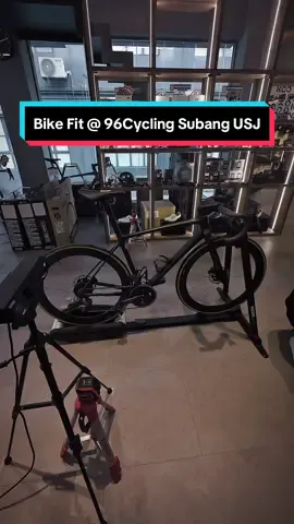 Good bike fit = good comfort performance.  Thank you for the top notch service @USJCYCLES  #bikefit #cycling #fyp #roadbike #cyclinggear