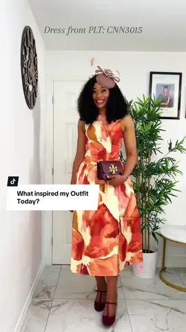 Outfit of the day inspired from channeling timeless elegance with a modern twist ✨ Inspired by the Royal Ascot—florals, bold accessories, and just the right touch of drama. What do you think of this beautiful dress.. Will you rock it? Let me know in the comments below 👇🏾  Dress @prettylittlething  #inspired #floralfashion #statementlook #fashioninspo #OOTD #whatinspiredmyoutfittoday  #creatorsearchinsights 