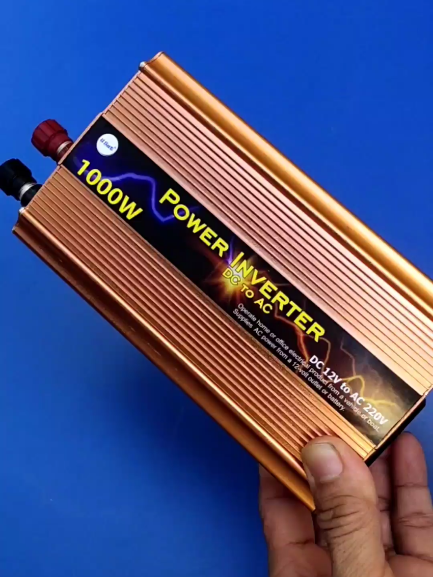 Power Inverter 1000 Watt 12 Volt / Inverter 1000W DC 12V to AC 220V Power Inverter DC to AC 12V to 220V fungsi alat ini mengubah arus DC pada aki ke arus AC 220V (alat elektronik yang biasa digunakan dirumah) BISA UNTUK: TV / Kipas Angin / DVD / Amplifier /Lampu / Mesin Fax / Printer / Laptop / di dalam mobil / lampu emergency / Cas hp / speaker / dll. #powerinventer #inventer #inverter1000watt #inventerdctoac #inventermobil #inventermurah  #SatuKontenTiapHari #30HariReviewProduk #cuantanpabatas #fyp #viral 
