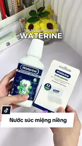 Nước súc miệng chuyên cho các đồng niềng tới đây #nuocsucmieng #nuocsucmiengniengrang #niengrang #chamsocrangmieng #nuocsucmiengwaterine #waterine #thuogriviu #review #rangmieng #thinhhanh #muataitiktok #xuhuong #xh 