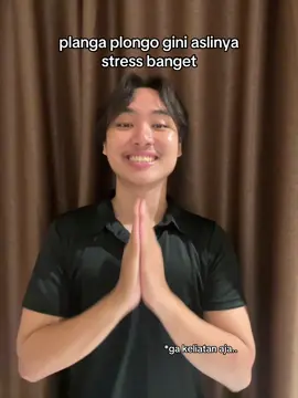 Stress parahh.. (ketutup ketawa gw) #relateable #jokes #stres 