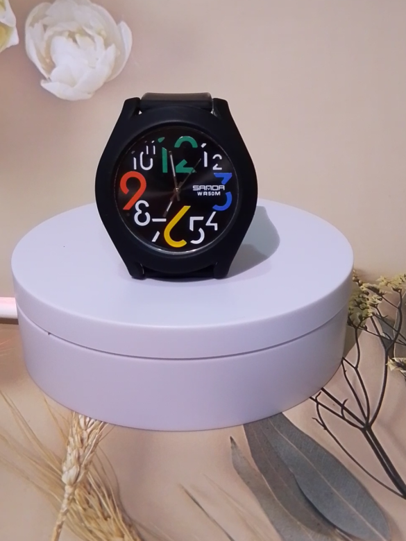 AW24 SANDA 9021 Colorful Removable Strap Personality Sports Waterproof Fashion Digital Large Dial Luxury Quartz Watch for Men #menswatch  #sandawatch  #sandaphofficial  #sportswatch  #watch  #watchformen  #yarafashionista 