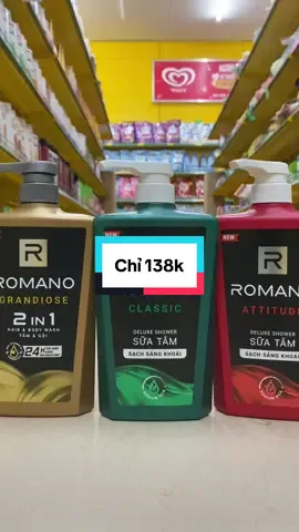 Sữa tắm nam tính Romano#suatam #suatamnam #suatamromano 