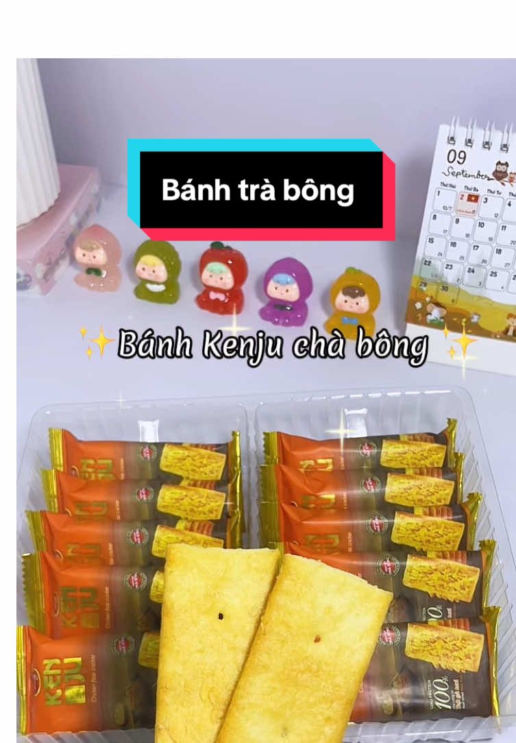 Bánh Kenju vị chà bông mới #mebapreview #banhkenju #banhquy #chabong #doanvat #review #richy #travel #CapCut 