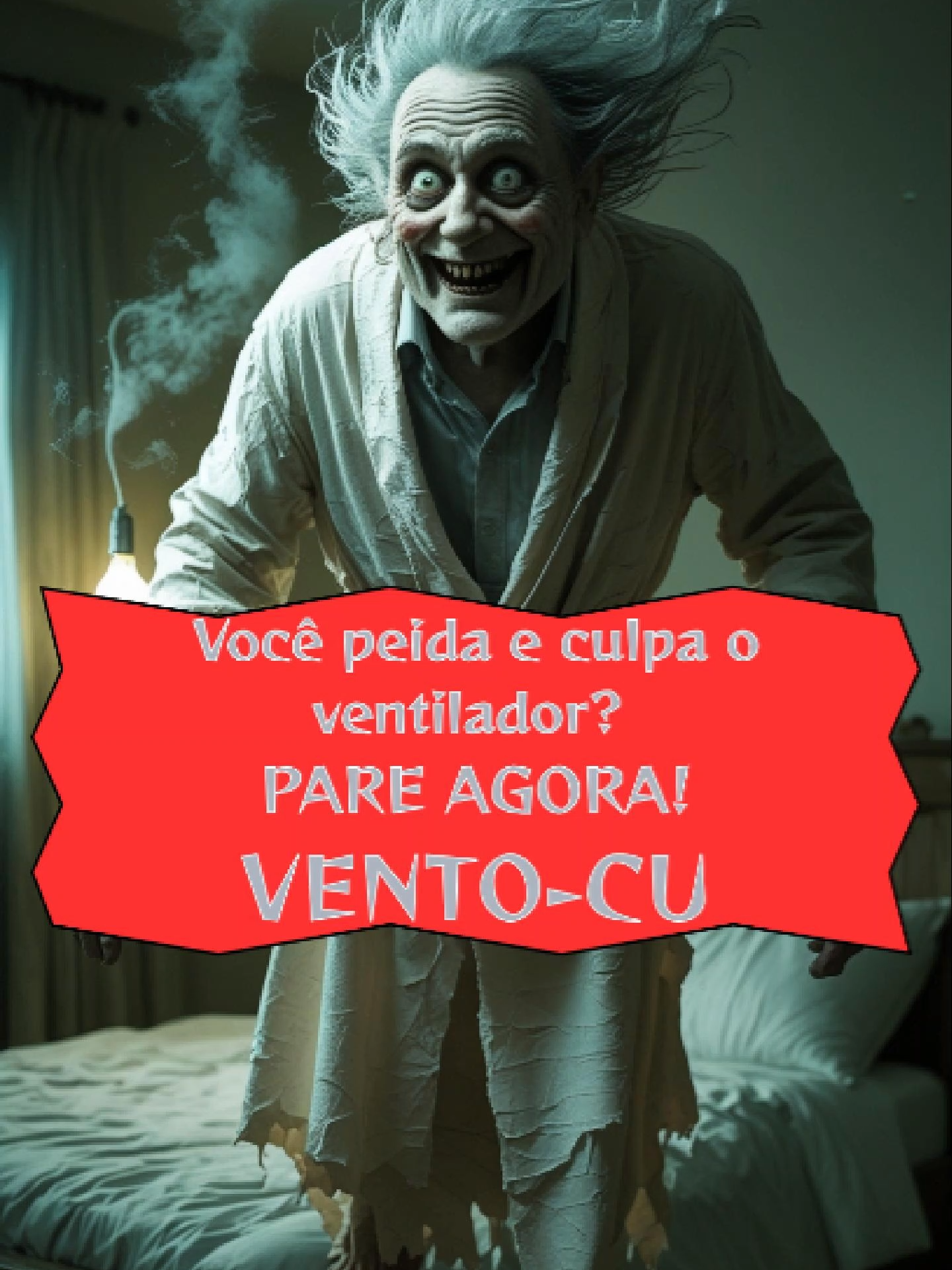 Você peida e culpa o VENTILADOR? PARE AGORA!...#pravoce #videoviral #VideoEngraçado #fyp #viralditiktok #BrasilHumor #lendasdeterror #historia #contandohistorias #standupcomedian #ia #comedia #contodeterror #risada #ConteúdoOriginal #cômico #lendas #sombrio