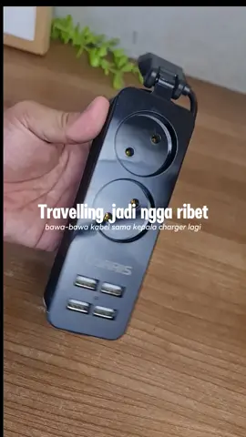 Bagian 2 | kabel colokan listrik travelling anti ribet udah ada port USBnya juga jadi enak ga usah bawa kepala charger lagi #colokanlistrik #colokanlistriktraveling #colokanlistrikusb  #stopkontakusb #stopkontaktraveling #affiliatelinktiktok #satukontentiaphari 