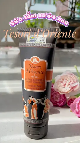 Sữa tắm hương nước hoa  Tesori d’Oriente (mùi hoa sen) #xuhuong  #sưatamnuochoa #sữatam 