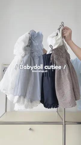 Babydoll cutie của nhà tớ đây ạaa #thinhhanh #xuhuong #tiktok #review #phoidoxinh #LearnOnTikTok #monshop #tipsphoido #viralvideo #moingaymotoutfit #fybシ 