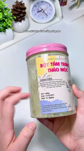 Bột tắm trắng thảo mộc #bottamtrangthaomoc #camicosmetic #huyenchamunbox #xuhuongtiktok 