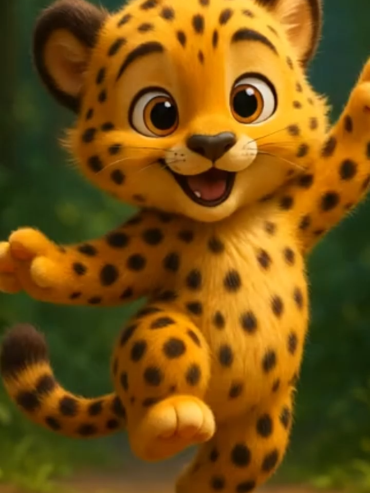 Bailalo rocky #bailie#bailestiktok #niños #PixarStyle #FluffyAndFun #animacióninfantil