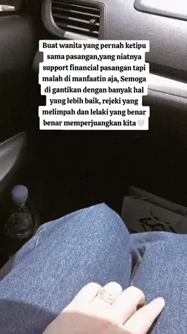 Untukmu para wanita hebat yang pernah di tipu materi/apa pun itu, tetap semangat ya,semoga Allah menggantikannya berkali-kali lipat dari apa yang pernah di ambil sama manusia2 tak bertanggung jawab Amin ya rabbal alamin 🤲🥰  #katakatamotivasikehidupan  #katakatapenyemangat  #semangatwanitakuat  #fyp🖤foryoupage💫 