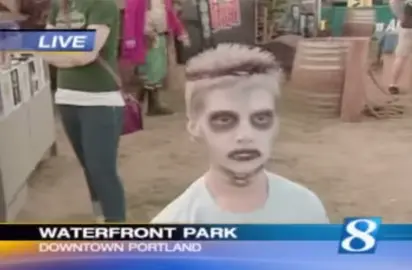 “I Like Turtles” is a classic internet meme that originated from a 2007 news clip filmed at a local fair in Portland, Oregon. In the video, a young boy named Jonathan Ware is interviewed by a local news reporter while wearing creepy zombie face paint. The reporter, expecting a fun or Halloween-themed response, asks him what he thinks about his face paint — but instead of answering the question, Jonathan looks blankly at the camera and simply says, “I like turtles.” The combination of his serious expression, the random non-answer, and the bizarre timing made the clip an instant internet sensation. People loved how unexpected and weirdly deadpan it was, and it quickly went viral across YouTube and early meme platforms. Since then, “I like turtles” has become a go-to quote for moments when someone says something completely off-topic, random, or awkward in a conversation. It also became symbolic of early meme culture — simple, absurd, and completely out of left field. The clip has been remixed into music videos, GIFs, and parodies for over a decade, and it still pops up in meme threads as a nostalgic reference to the golden age of internet randomness. Jonathan, now older, has embraced the meme and still gets recognized for it — proving that sometimes, saying three weird words can make you internet-famous forever. #ILikeTurtles #TurtleBoy #JonathanWare #ClassicMeme #RandomMeme #OldSchoolMeme #2000sInternet #DeadpanHumor #AwkwardMeme #InternetHistory #ViralVideo #ThrowbackMeme #MemeLegend #ZombieKid #memeculture 