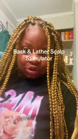 Bask & Lather Scalp Stimulator Hair Growth Oil $20 & 4 oz #baskandlatherco #hairgrowthoil #scalpstimulator #hairoil #spotlightfinds 