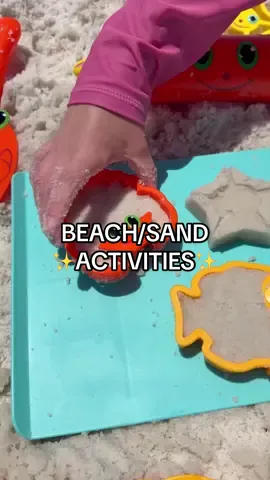**Beach activities are all linked in my Amazon Storefront (in my bio) under “Beach Toys”🦀🐚 #sandtoys #beachtoys #beachactivities #beachwithkids #amazonfinds
