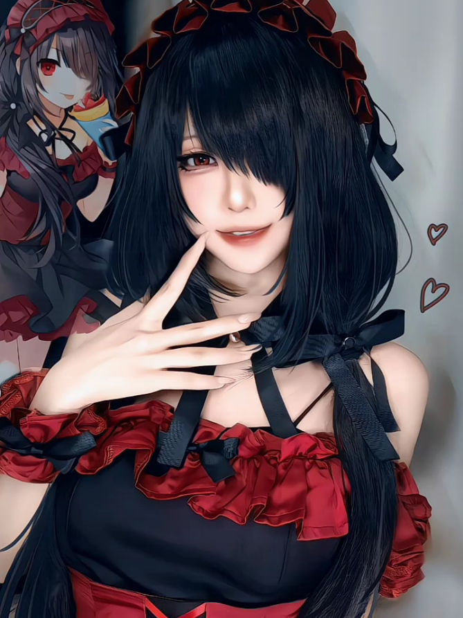 Cos : 鱼片🍣 Id : Levi1120             #kurumi #cosplay #datealive #dal #cosplayer #douyin #douyin抖音 #kurumitokisaki #tokisakikurumi  #anime #ikkydtz #animegirl #TikTokPromote #TikTokImpact #fanart #waifu 