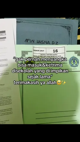 ga pernah nyangka🥹#spmb2025 #lolosspmb #sekolahimpian #fyp #foryourpage #jalurlangit 