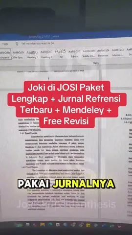 Joki Skripsi Lengkap Make Mendeley atau Zotero #seminarproposal #jokiskripsiterpercaya #JOSI 