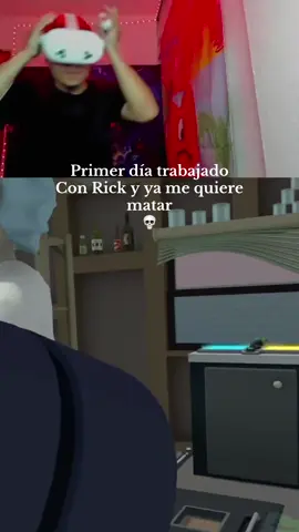 Rick and Morty VR, esto se salió de control 💀 síganme en Twitch como Stevven Ricch. #fyp #Viral #rickandmorty #puertorico🇵🇷 #viralvideos #Gaming #vr