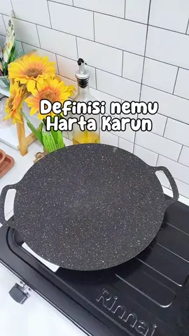 grill pan atau wajan tipis aku pakai yang 34 cm #wajantipis #wajanpanggangan #wajanpanggangantilengket #bismillahfyp 