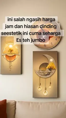 jam dan hiasan dinding seestetik ini cuma 40 ribuan, rumah auto estetik #dekorasiislamic #JamDindingUnik #InteriorMinimalis #HomeDecorMurah #JamDindingEstetik #jamdinding 