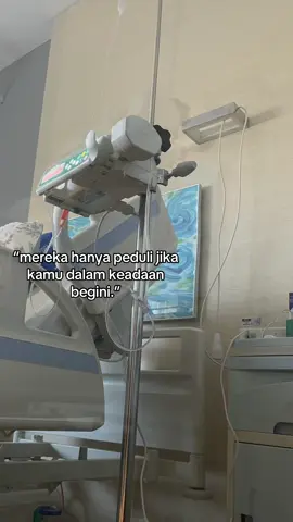 kalau mati pun belum tentu diorang peduli #xyzbca #hospital