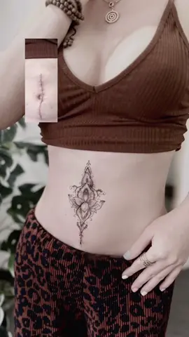 Xăm che sẹo ❤️ #namink #tattoo #saigon
