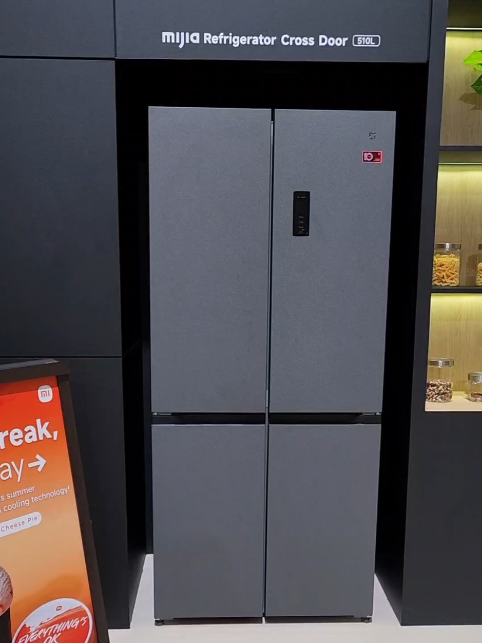 พาชม ตู้เย็น Mijia Refrigerator Cross Door 510L ขนาด 18 ลิตร มาพร้อม โซน i Fresh Convertible ปรับอุณหภูมิได้ตั้งแต่ -1°C ถึง 5°C https://s.lazada.co.th/s.CKVsd #Mijia #Refrigerator #ตู้เย็น #ifresh 