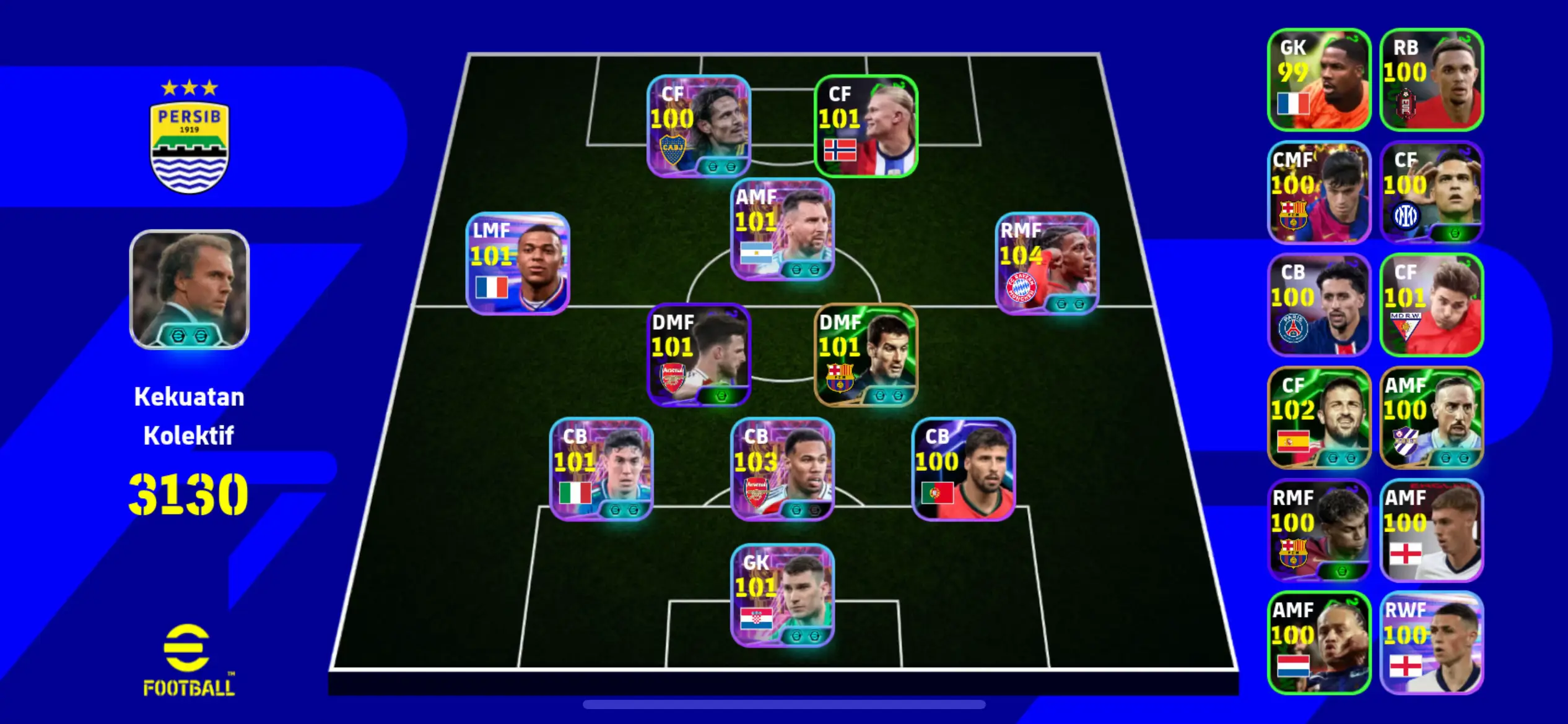kirim foto squad kalian dikomentar🫵🏻 #efootballmobile #effotballpes2021mobile #effotball2024 #efootball #trendefootball 