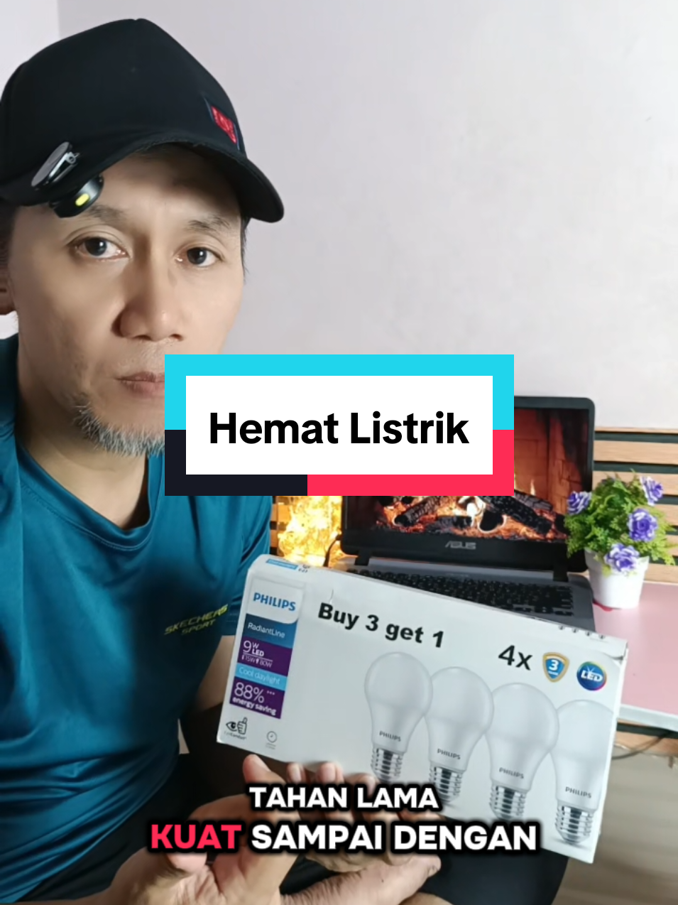 🔥 Boros listrik?  Bisa jadi karena lampu rumahmu! Sekarang saatnya ganti ke Lampu Philips yang TERBUKTI lebih terang, tahan lama, dan super hemat listrik! #philips #satukontentiaphari 