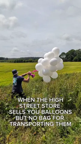 We see this all too much 🤣 #balloonjokes #balloonissues #balloonproblems #husbandandwife 
