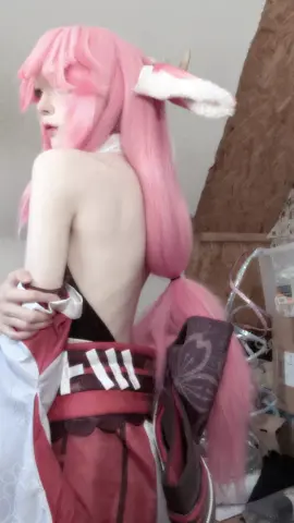 I'm in such a Hannibal brain rot rn kill me I need them saur bad #cosplay #cosplayer #yaemikocosplay #yaemiko #GenshinImpact