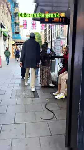 Fake snake prank🤣 #prank #scarecam #viral #jump #scaring #scareprank #fyp #fail #funnyprank 