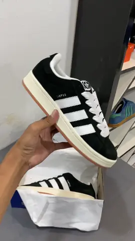 Ready Di Toko Kami🤩😍 Adds Campus00s Black White Size 40-44 . Cara Order WhatsApp Admin Di Bio #antcasual #casualoutfits #casualstyle #tangsel #pamulangpride 