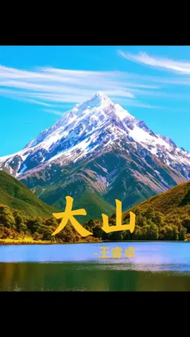 大山 - 王睿卓 彝族恋人的故事，小伙儿承绿皮火车离开大山便没有了音讯，可怜的阿妞在大山里等待，当初憧憬的风景只有一个人看到，可那心爱的人却没有回来。女孩痴心未改，留在了高山上，可思念随风滋长。一转眼 — “蝴蝶飞来了，春天来了，山上的花开了，你要回来看吗？”#你就带朵索玛花走吧 #治愈系风景 #大山 #风景 #蝴蝶飞来了 