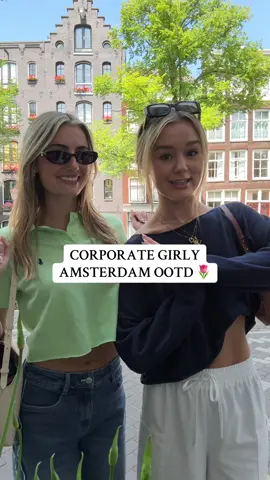 Amsterdam day 2 ootd 🇳🇱🫶🏼 #besties #fitcheck #OOTD #summeroutfit #girlstrip #casualoutfits 