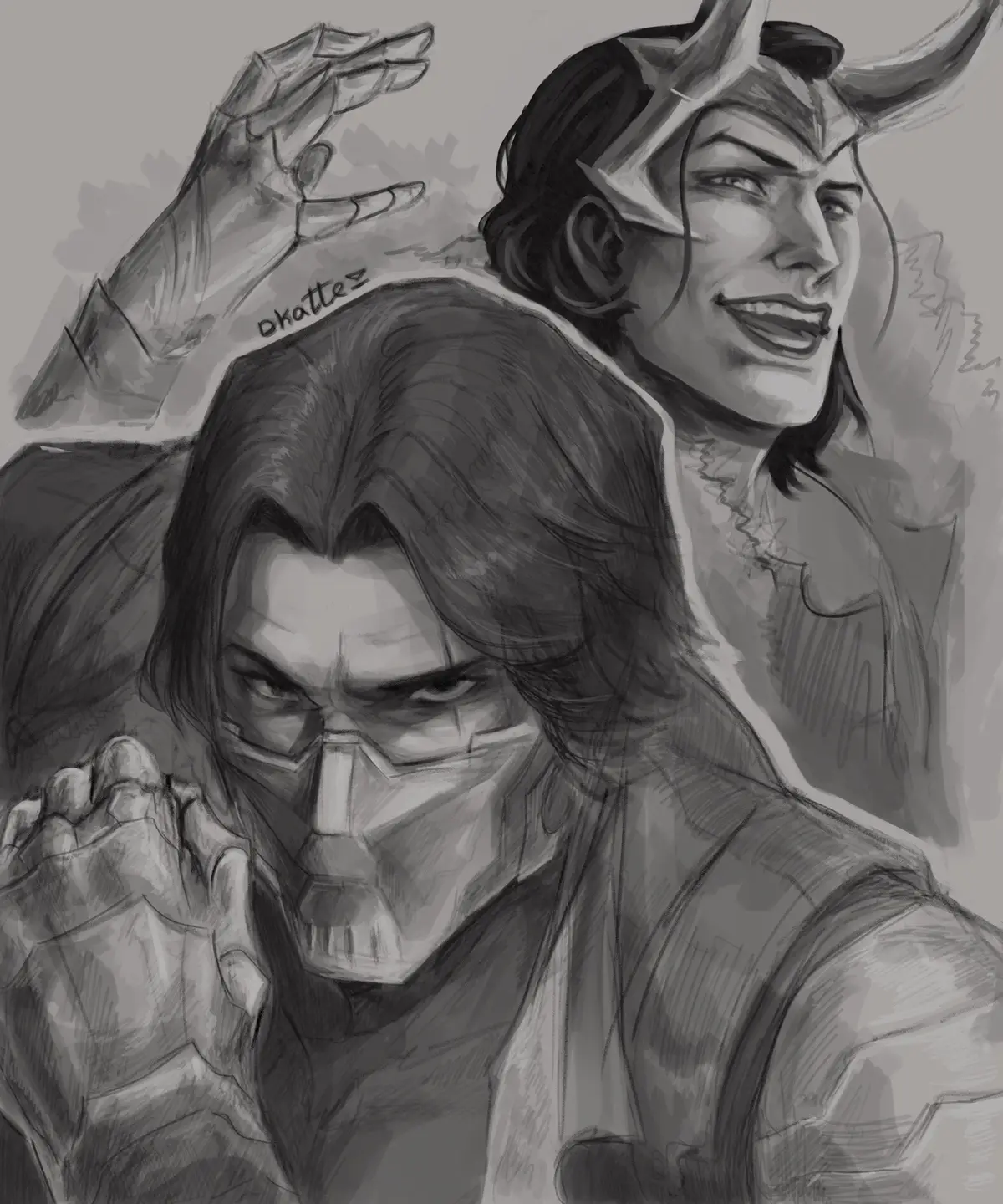 Просто готовий варіант малюнку🤲 #фанарт #арт #малюнок #марвел #локі #бакі #fanart #art #marvel #mcu #marvelrivals #fpy 