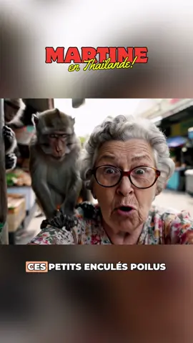 Martine en Thaïlande 🇹🇭🏝️ #veo3 #veo #ai #Vlog #vlogs #humour #drole #mamisdetiktok 